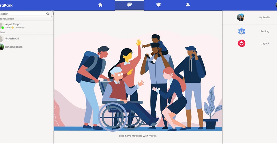 MitraPark - Social Media and Social Networking System