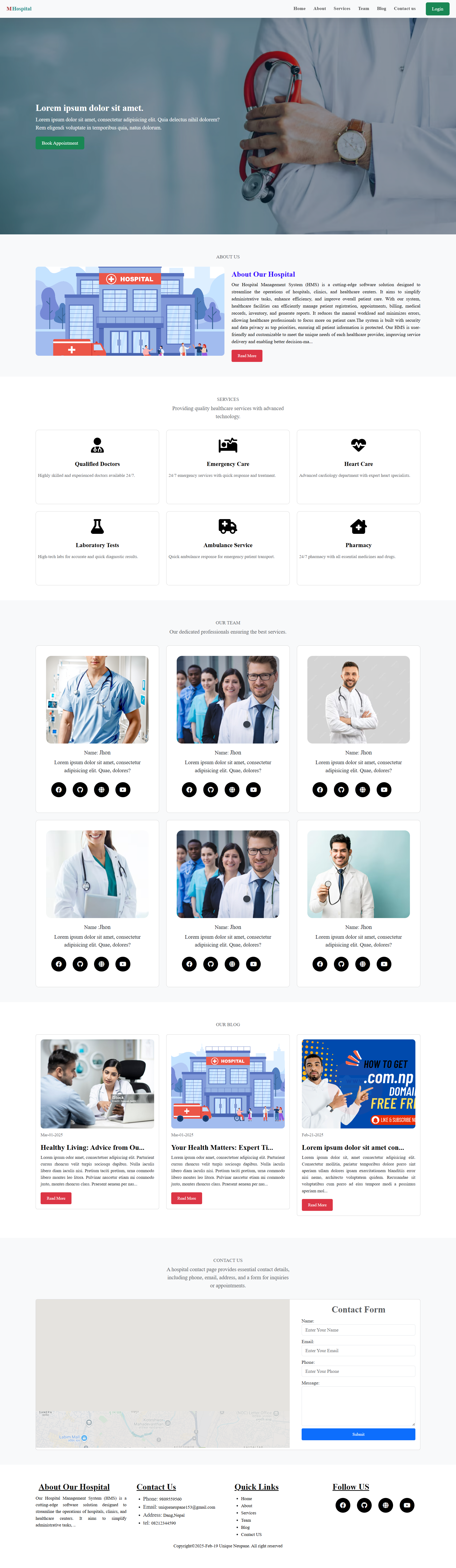 Hospital Management System