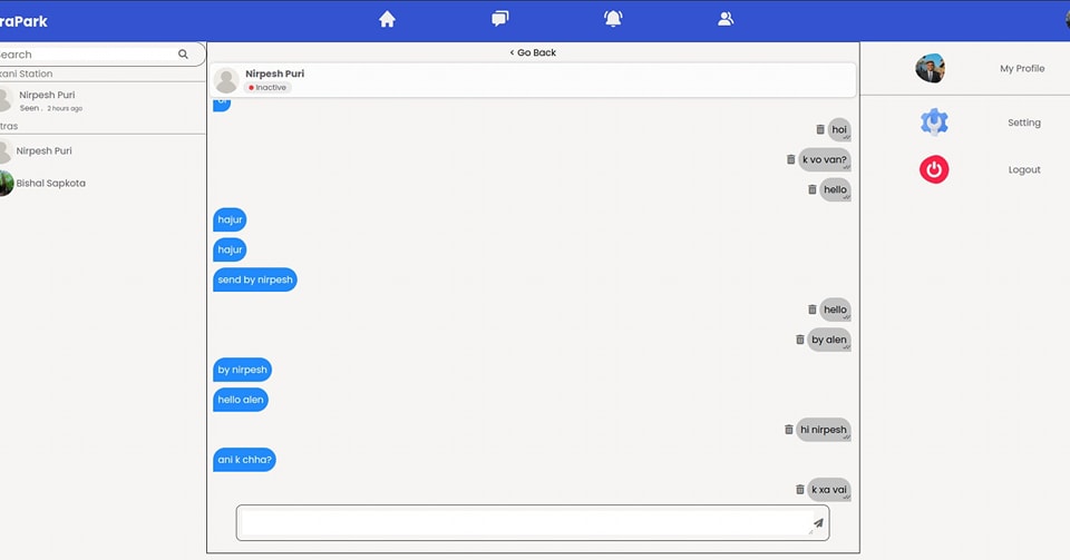 MitraPark - Social Media and Social Networking System